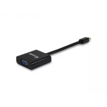 Adaptador Equip Mini DisplayPort para HD15 VGA, 0,17 m, Mini DisplayPort, VGA, ficha, conector fêmea, 1920 x 1080 píxeis