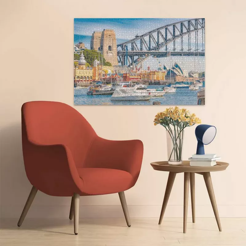 Puzzle Ravensburger Secret Sydney 3000 peças – panorama urbano 3000 peças