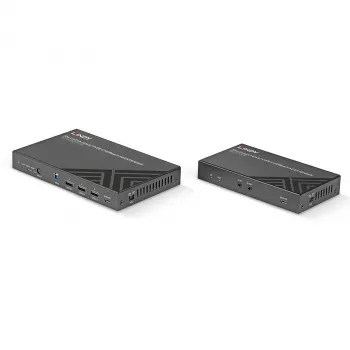 Extensor KVM Lindy 70m Cat.6A HDMI 4K60 e Type C HDBaseT 3.0