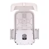 Unidade de terminação de fibra ótica Extralink Amaris 8 fios branco PVC