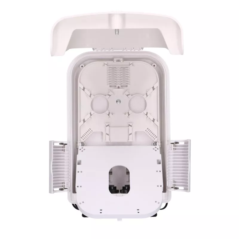 Unidade de terminação de fibra ótica Extralink Amaris 8 fios branco PVC