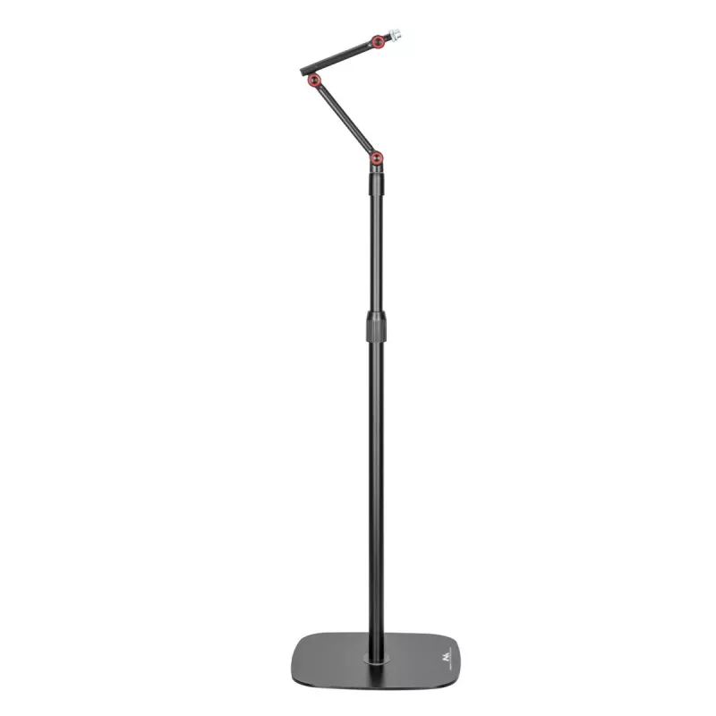 Suporte de microfone MACLEAN MC-337 ajustável em altura 626–1694 mm, capacidade de carga 1 kg