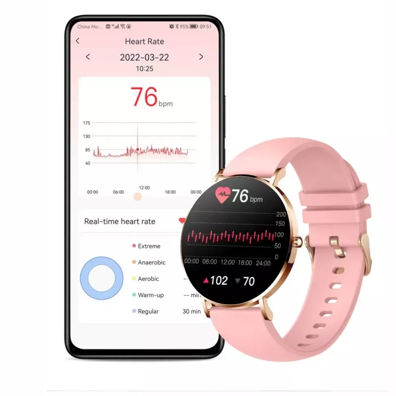 Smartwatch Manta SWU501PK rosa