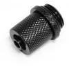 Alphacool 17643 conector latão preto 17 mm × 17 mm × 21 mm