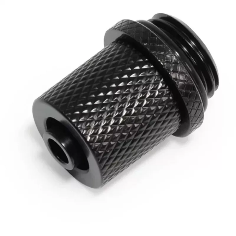 Alphacool 17643 conector latão preto 17 mm × 17 mm × 21 mm