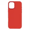Capa traseira FIXED para Apple iPhone 16 Plus — MagFlow silicone líquido, vermelho