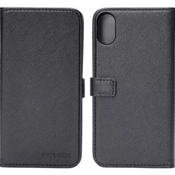 Capa tipo livro nevox ORDO - Apple iPhone X - preto-cinzento (1495)