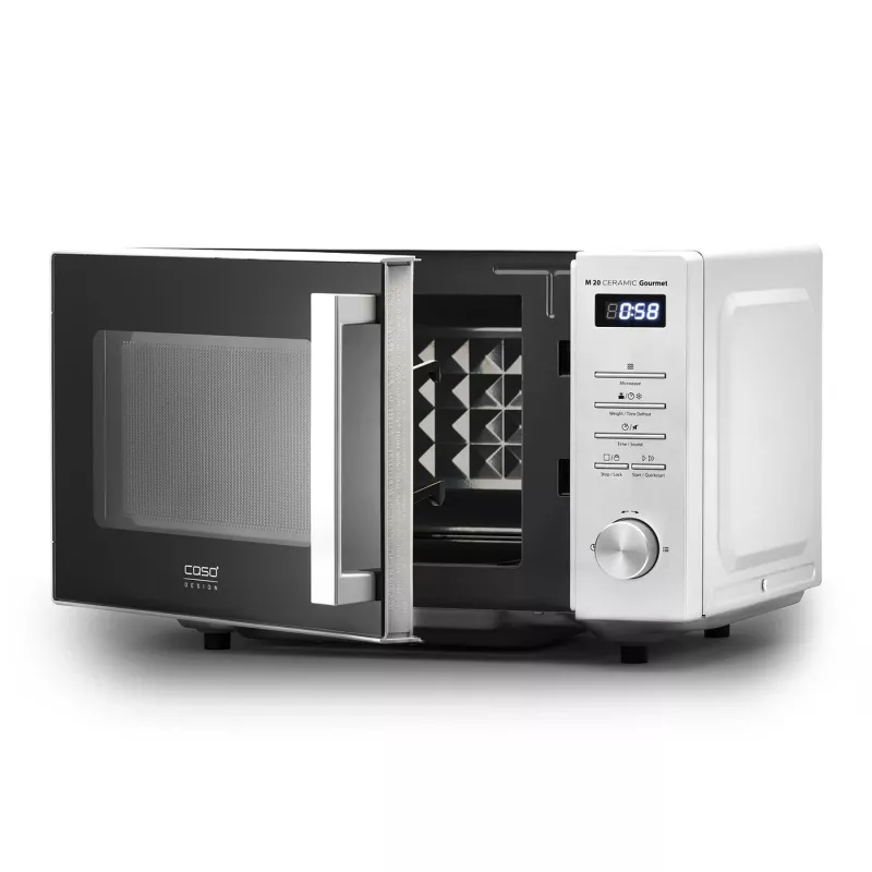 Micro-ondas Caso Ceramic Gourmet M 20 — 700 W, 20 L, interior em cerâmica