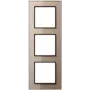 Jung AC 583 GL CH moldura de cobertura em vidro champanhe, vidro, 84×226 mm
