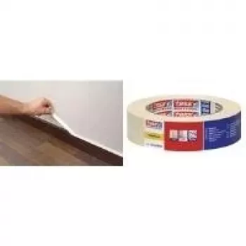Fita de mascarar Tesa 4348 — 30 mm x 50 m, papel crepe leve