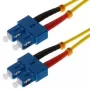 Cabo de fibra ótica Helos 1 m OS2 SC/SC