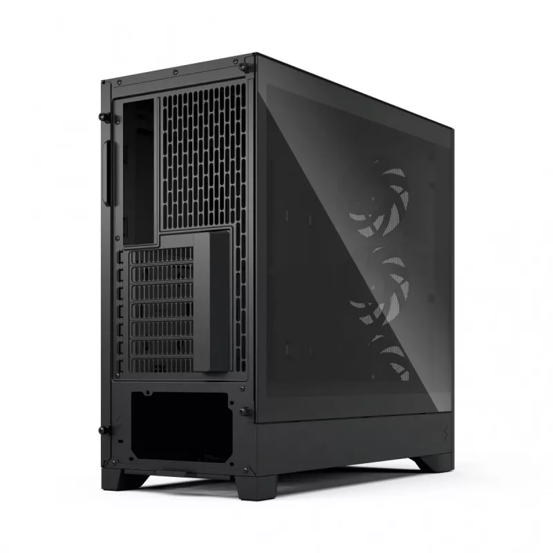 Caixa de PC Fractal Design Pop 2 Air preto TG Midi Tower – ATX, 3 ventoinhas frontais de 120 mm, suporta unidades de 2,5