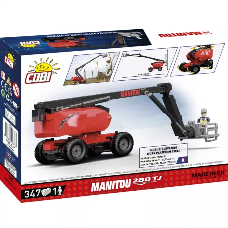 COBI Manitou 280 TJ Blocos 347 peças a partir de 6 anos