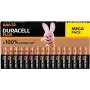 Pilhas alcalinas AAA Duracell Plus pack de 32 (modelo 00216914) desempenho de longa duração