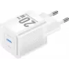Carregador móvel Vention FEPW0-EU – carregador de parede USB-C de 20W para smartphone, tablet, smartwatch, auscultadores, branco