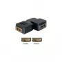 Adaptador de conector fêmea HDMI DeLOCK 65078 90° esquerda preto