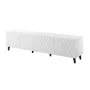 Móvel de TV cama meble ASTI 200×42×52 cm branco mate
