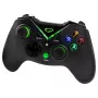 Comando de jogos Esperanza EGG114K com fios USB 2.0 preto — 12 botões, 2 joysticks, vibração, para PC e Xbox Series X/S/One