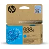 Tinteiro HP 938e EvoMore ciano – rendimento padrão, embalagem individual, aprox. 1650 páginas