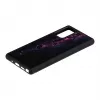 Capa de proteção iKins para Samsung Galaxy Note 20 — Milky Way preto