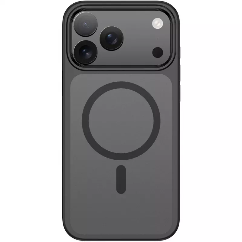 StyleShell INVISIO, capa de telemóvel preta, iPhone 17 Pro Max, compatível com MagSafe