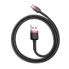 Cabo Micro-USB Baseus Cafule 1,5A 2 m (vermelho e preto)
