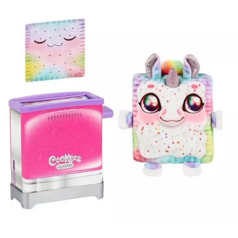 Peluche com aroma Toast Cookeez Makery brinquedo da Cobi MO-23522, peluche com aroma