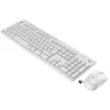 Logitech MK295 Silent - Conjunto de teclado e rato - Sem fios - 2,4 GHz - Italiano - branco creme