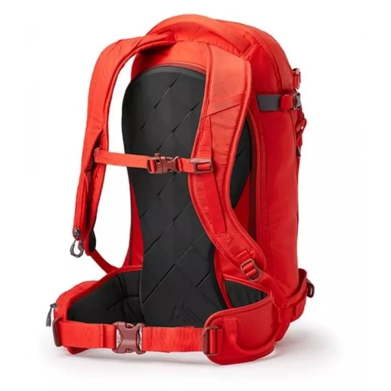 Mochila de caminhada Gregory Targhee S/M 26 l vermelho