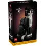 Conjunto LEGO Ideas 21349 Gato Tuxedo — modelo de tijolos colecionável, peça de exposição