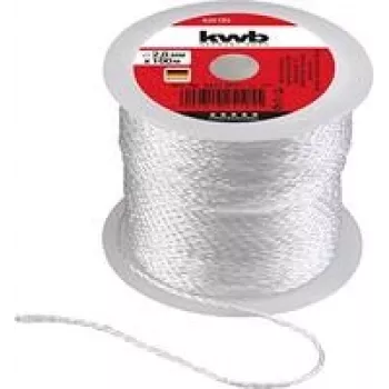 Fio KWB 922130 100m nylon 2mm branco