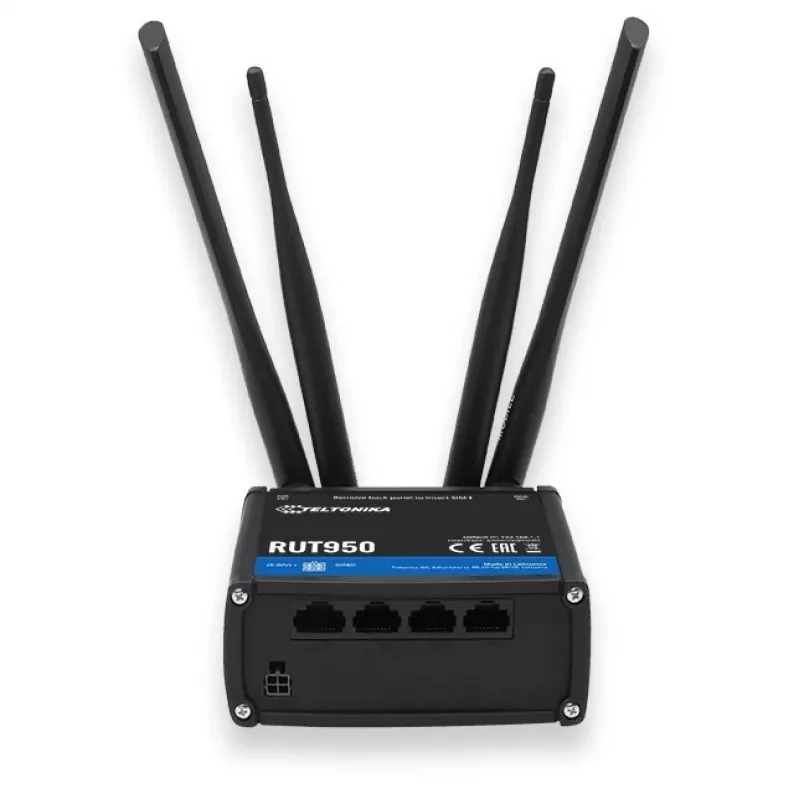 Router de rede móvel Teltonika RUT950 Wi-Fi 4 802.11n
