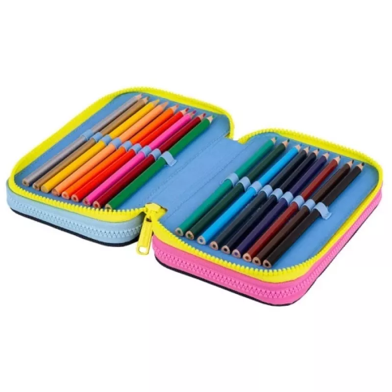 Estojo de Três Andares com Acessórios CoolPack Jumper 3 IM GARTEN