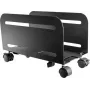 SpeaKa Professional Suporte para PC Chão, Suporte SP-PCS-150 SP-9009204 Preto suporta até 10 kg (SP-9009204)