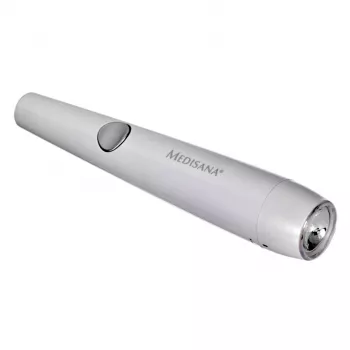 Caneta de fototerapia LED Medisana DC 300 - tratamento de acne e cuidados de pele com luz vermelha/azul
