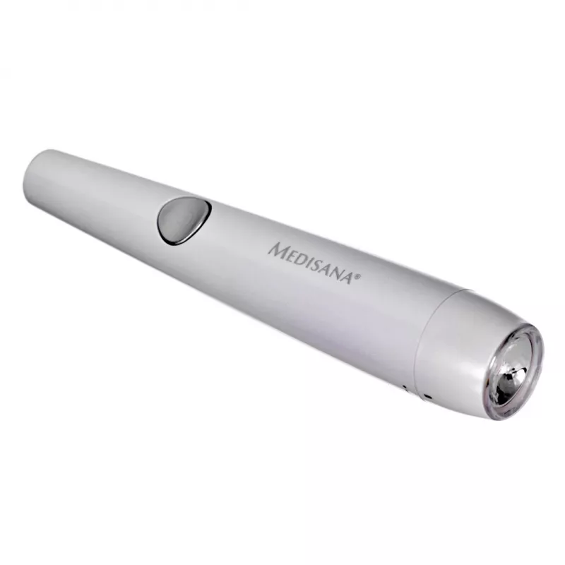 Caneta de fototerapia LED Medisana DC 300 - tratamento de acne e cuidados de pele com luz vermelha/azul