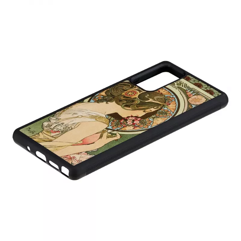 Capa protetora Man and Wood Galaxy Note 20 primrose preta