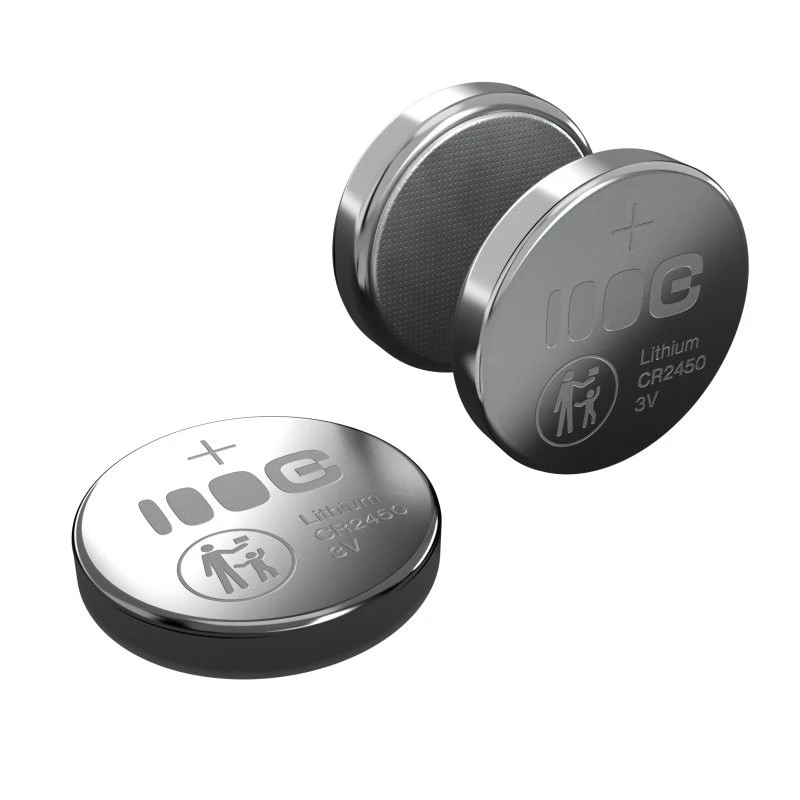 Pilha botão Green Cell CR2450 3V – lítio, pack de 5