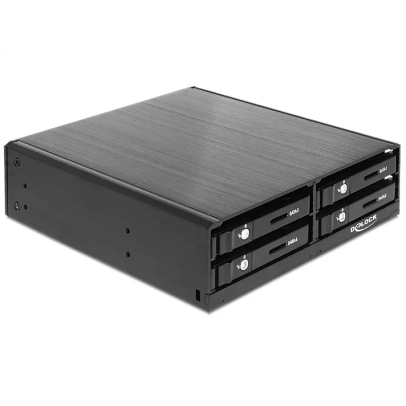 DeLOCK 47220 painel de unidade preto