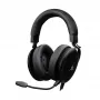 White Shark GH-2540 Elephant auscultadores para jogos, circum-auriculares, com fio, drivers de 50 mm, microfone destacável, preto