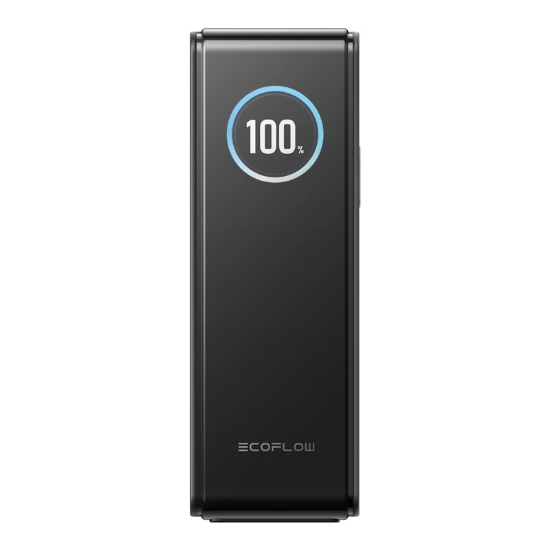 Powerbank EcoFlow RAPID EF-RAPID25K140W-B-EU 25000 mAh, 3 portas (2×USB-C, 1×USB-A), preto
