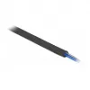Tubo termorretrátil DeLOCK Fabric 2 m x 20 mm 2:1 preto