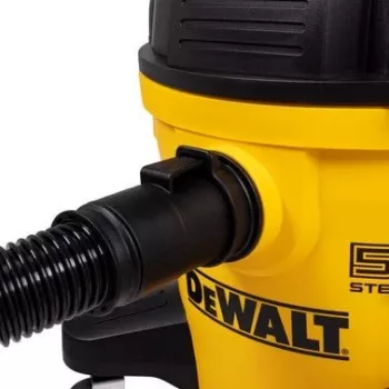 Aspirador de líquidos e pó DeWalt AT-DXV23P-QT, 800 W, 23 L, 19 kPa, HEPA, 65 dB
