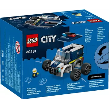 LEGO CITY 60481 Veículos - Camião da Polícia