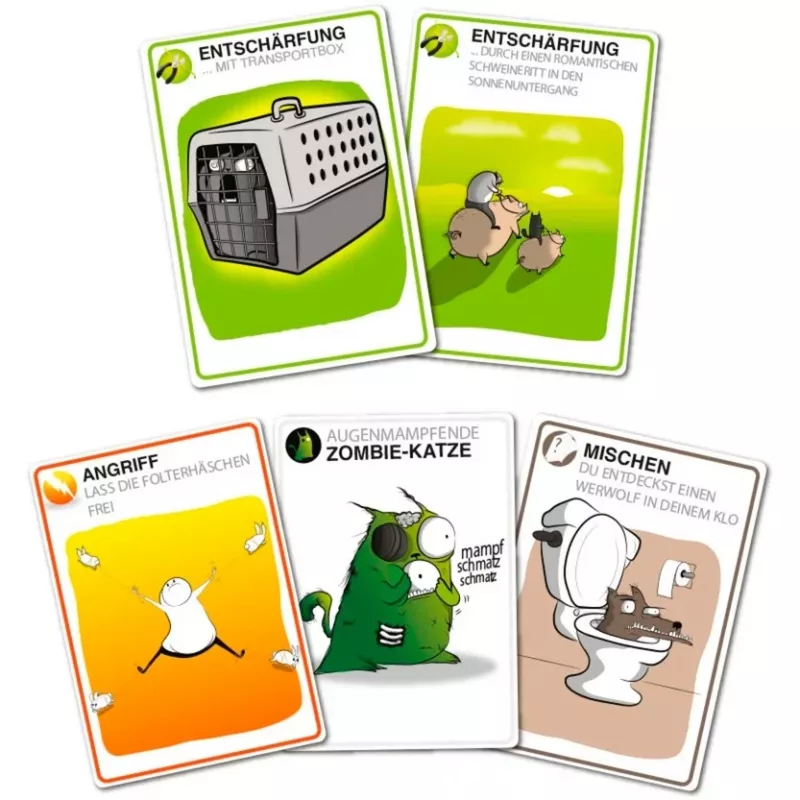 Exploding Kittens - Edição NSFW, jogo de cartas