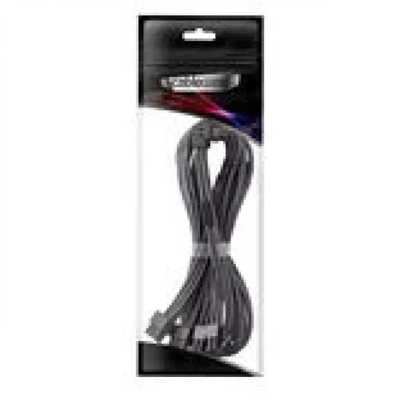 Cabo CableMod C-Series Pro, variante B, 90°, de 16 pinos para 4x 8 pinos PCIe, carbon