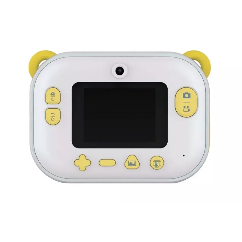 myFirst Camera Insta Wi FC2402SA-YW01 câmara instantânea para crianças com impressora, ecrã IPS de 2,4″, dupla objetiva de 12 MP, amarela