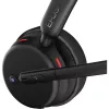 Epos Impact 500, Headset bináurico (bilateral), Bluetooth ANC, certificado MS Teams, incl. dongle USB-C com adaptador USB-A