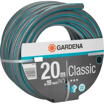 Mangueira de jardim Gardena 18022-20 20 m de superfície PVC cinzento laranja