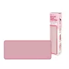 Tapete de secretária XXL para rato e teclado, rosa